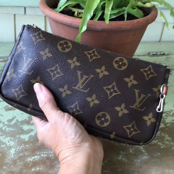 💖SOLD💖 Louis Vuitton shopper tote pochette - Picture 9 of 10